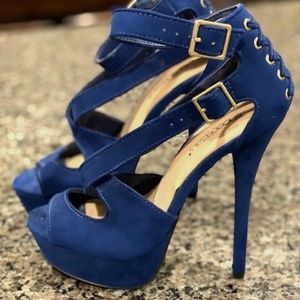Cobalt Blue Pumps